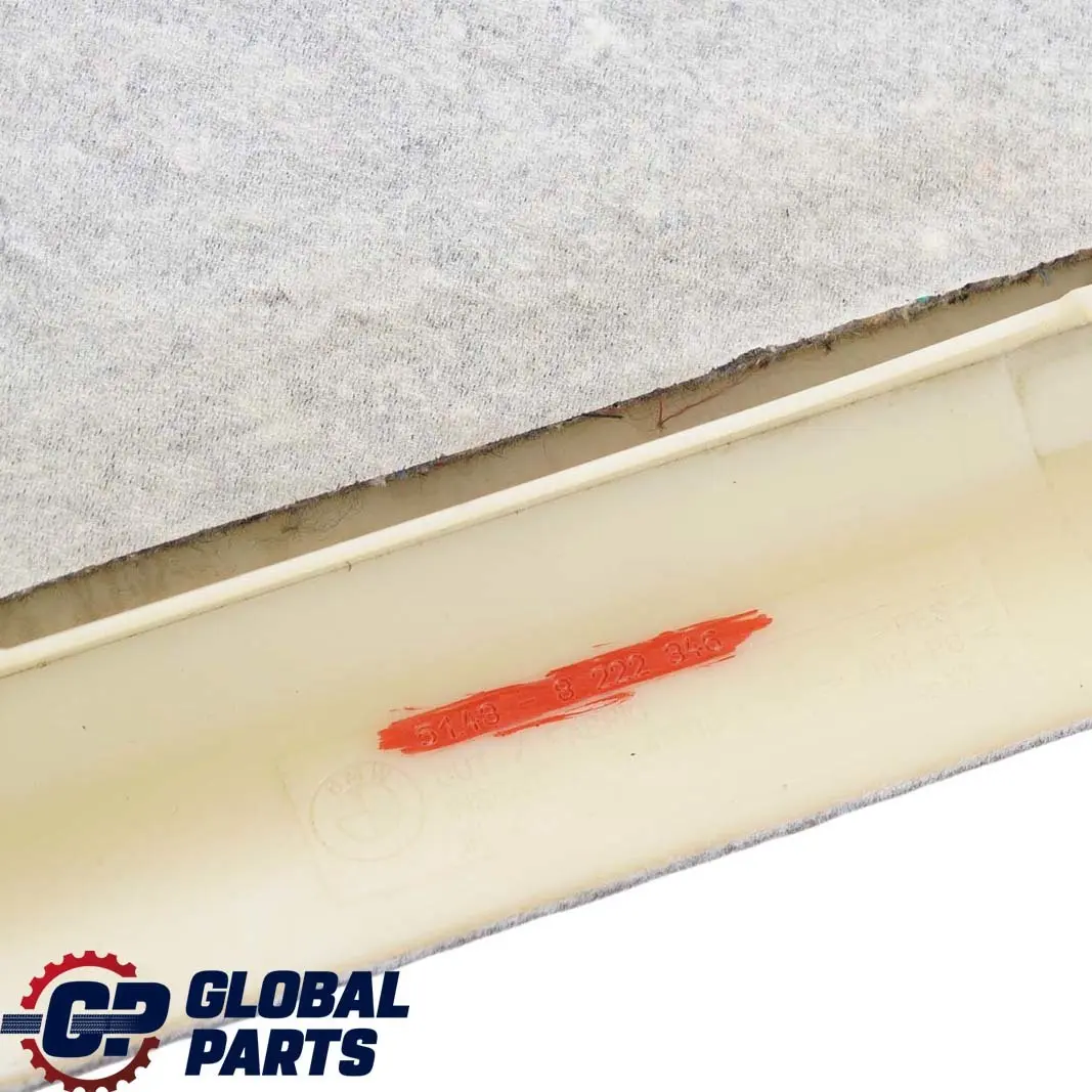 Trim Cover Panel C-Pillar Rear Right O/S Light Beige to BMW 3 E46 Saloon with Part number 8222346 BMW 3 E46 Saloon Trim Cover Panel C-Pillar Rear Right O/S Light Beige - SKU 8226590 - Part number 8222346