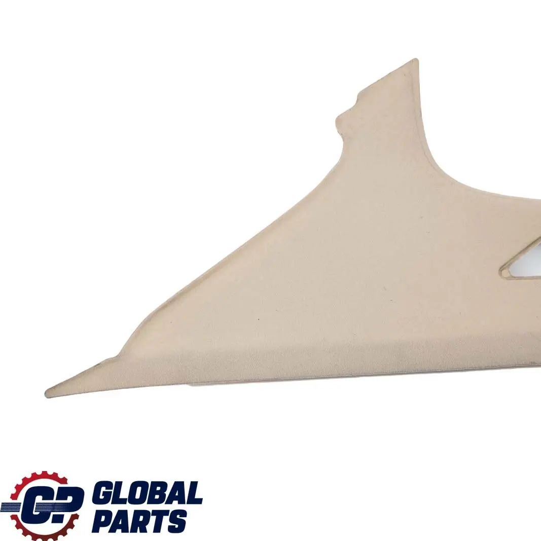 BMW 3 E46 Saloon Trim Cover Panel C-Pillar Rear Right O/S Light Beige - SKU 8226590 - Part number 8222346
