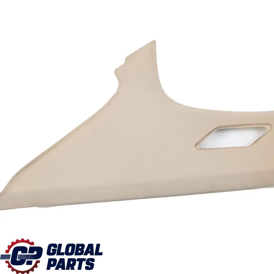 BMW 3 E46 Saloon Trim Cover Panel C-Pillar Rear Right O/S Light Beige - SKU 8226590 - Part number 8222346