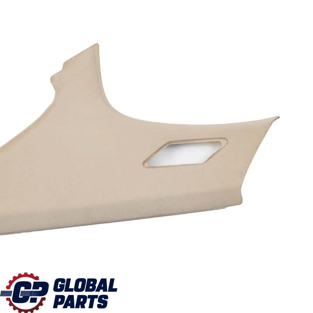 Trim Cover Panel C-Pillar Rear Right O/S Light Beige to BMW 3 E46 Saloon with Part number 8222346 BMW 3 E46 Saloon Trim Cover Panel C-Pillar Rear Right O/S Light Beige - SKU 8226590 - Part number 8222346