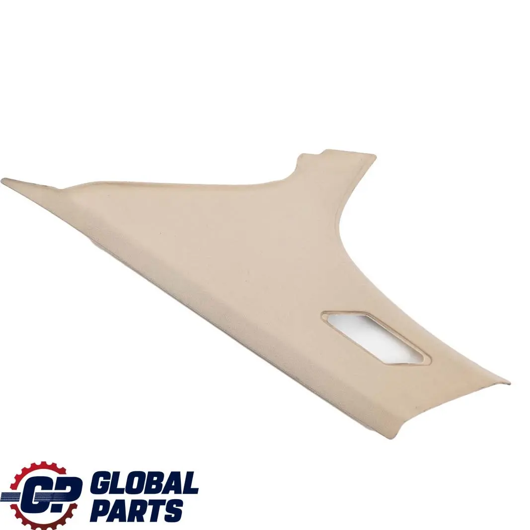 BMW 3 E46 Limousine Blende C-Säule Hinten Rechts Abdeckung Hellbeige - SKU 8226590 - Teilenummer 8222346