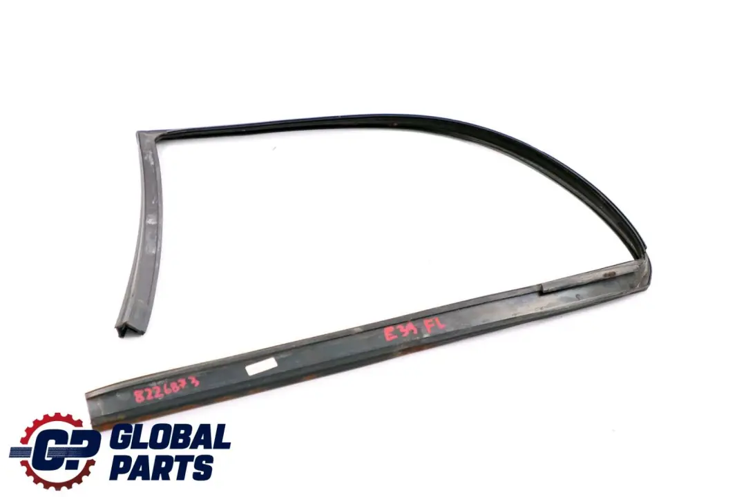 Window Guide Seal Left Front Door N/S to BMW 5 Series E39 with Part number 8226873 BMW 5 Series E39 Window Guide Seal Left Front Door N/S - SKU 8226873 - Part number 8226873