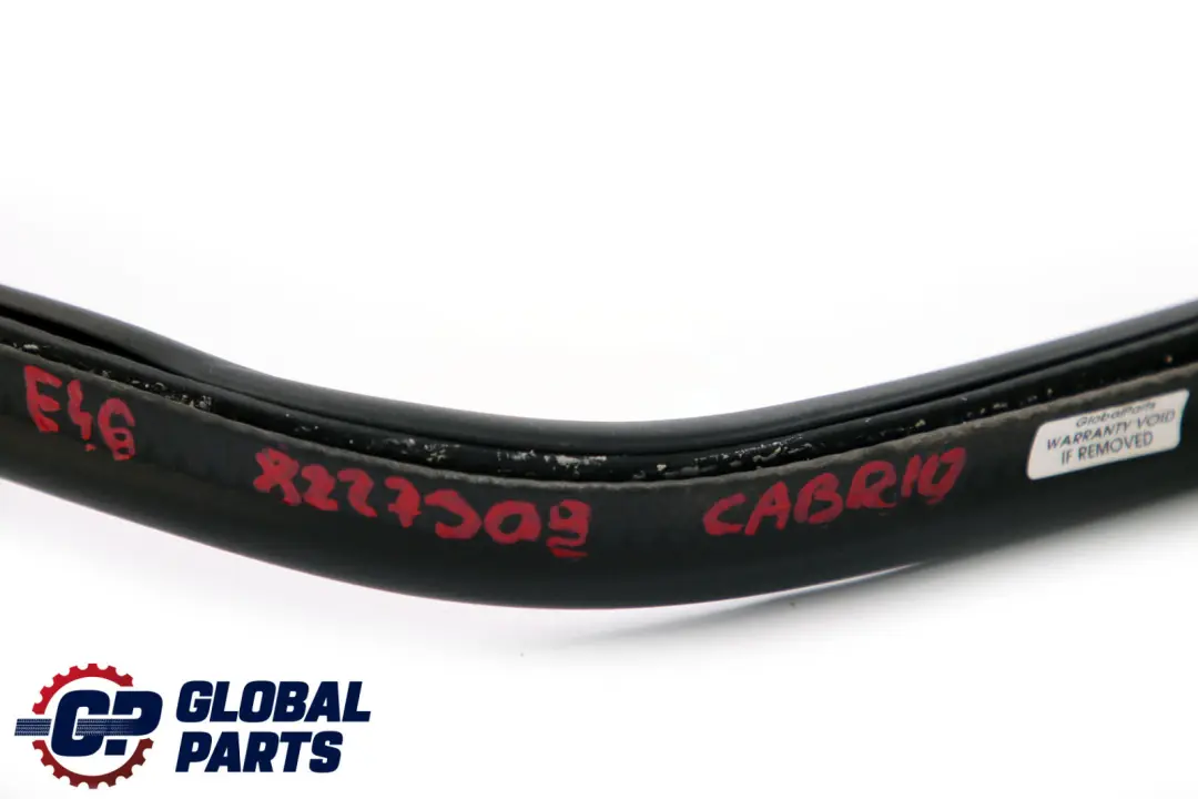BMW E46 Cabrio Gasket Seal Trunk Lid Sealing - SKU 8227309 - Part number 8227309