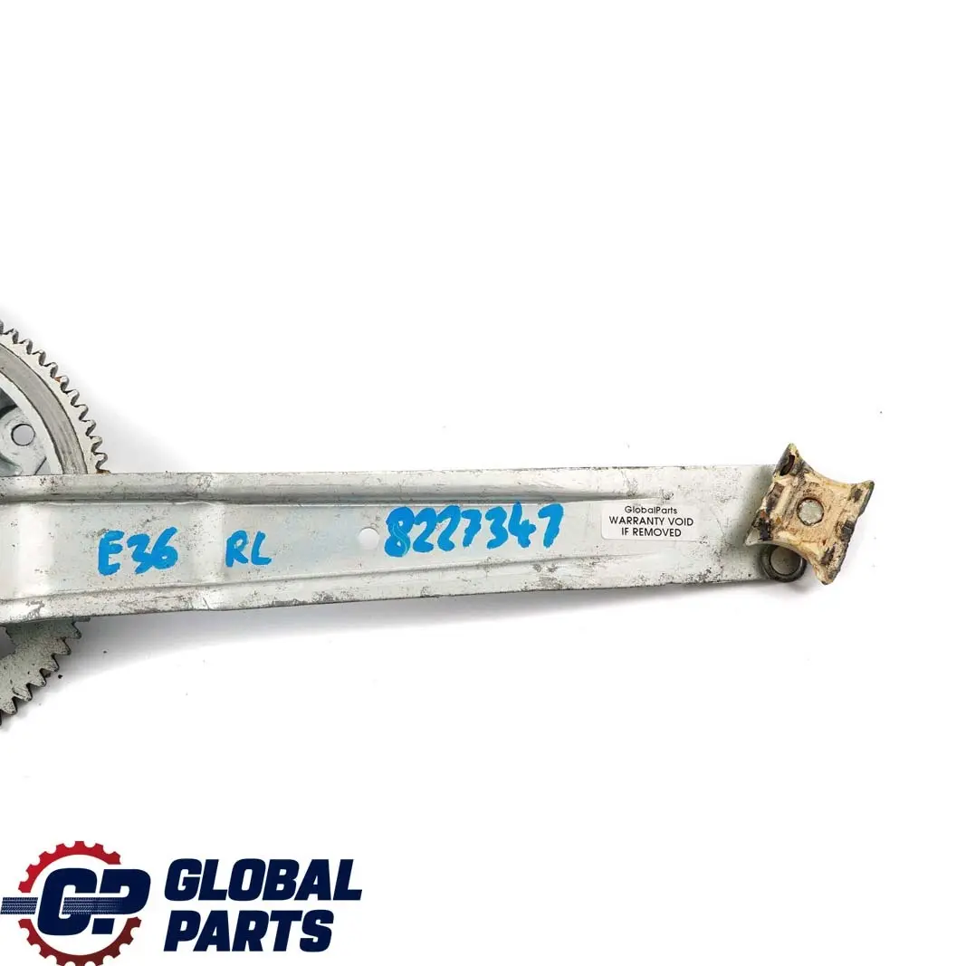 Tür Hinten Links Fensterheber Manuell für BMW 3 E36 Limousine Touring mit Teilenummer 8227347 BMW 3 E36 Limousine Touring Tür Hinten Links Fensterheber Manuell - SKU 8227347 - Teilenummer 8227347