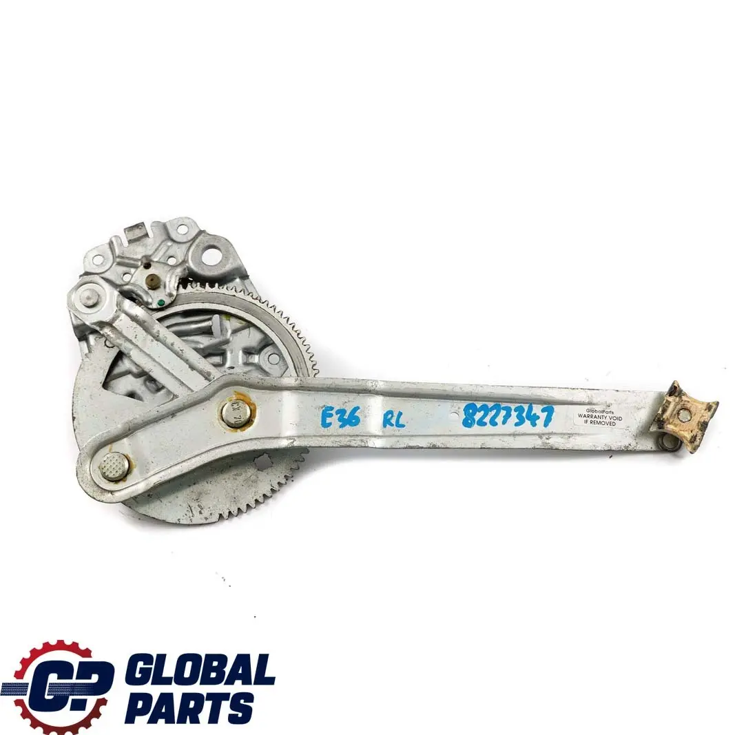 Tür Hinten Links Fensterheber Manuell für BMW 3 E36 Limousine Touring mit Teilenummer 8227347 BMW 3 E36 Limousine Touring Tür Hinten Links Fensterheber Manuell - SKU 8227347 - Teilenummer 8227347