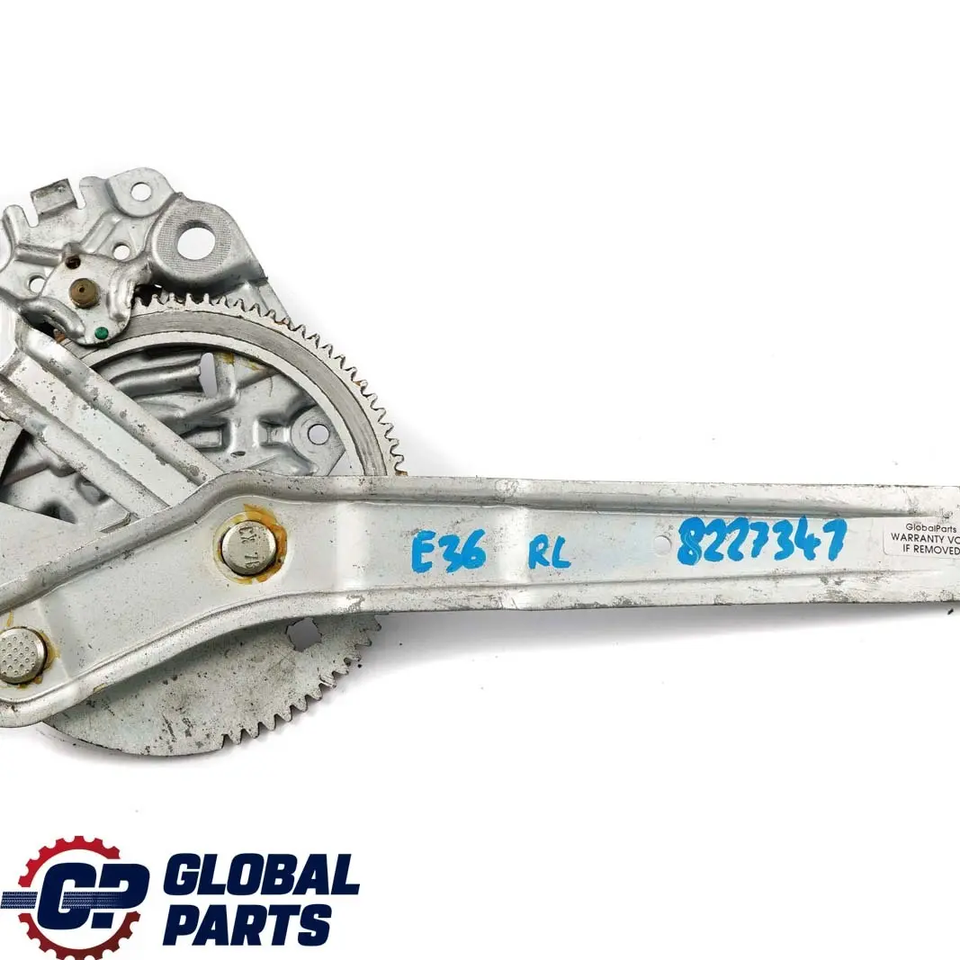 BMW E36 Berlina Touring Puerta Trasera Izquierda Elevalunas Manual - SKU 8227347 - Número de pieza 8227347
