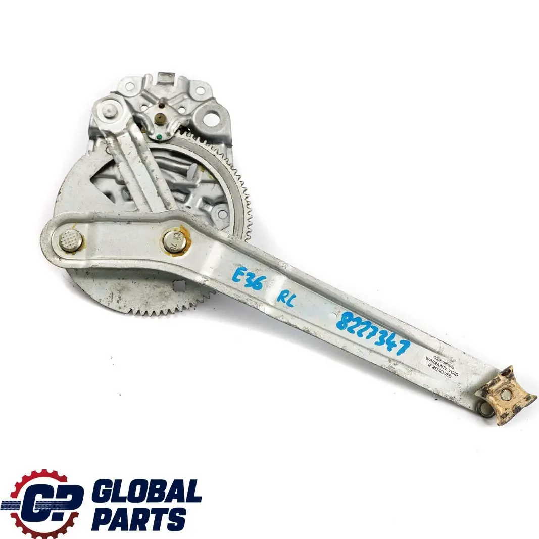 BMW E36 Limousine Touring Porta Posteriore SX Alzacristalli Manuale - SKU 8227347 - Numero di parte 8227347