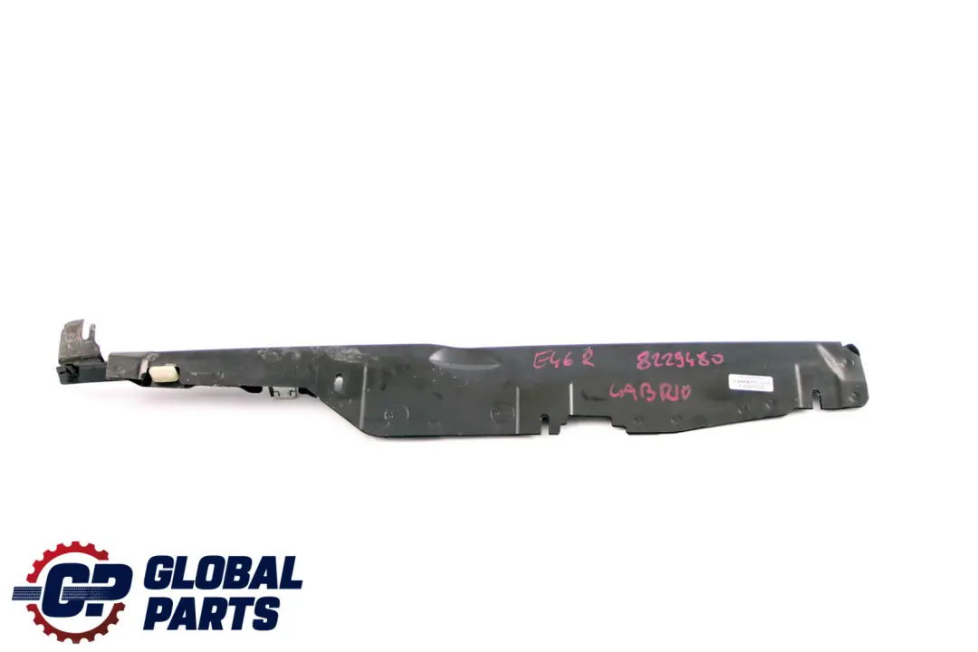 Right O/S Window Connection Angle to BMW 3 Series E46 Cabrio Rear with Part number 8229480 BMW 3 Series E46 Cabrio Rear Right O/S Window Connection Angle - SKU 8229480 - Part number 8229480