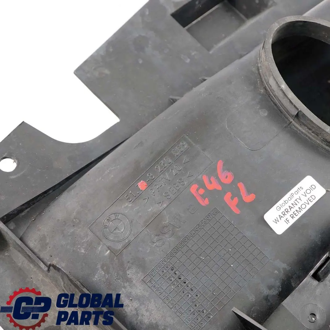 BMW 3 Series E46 Saloon Touring Brake Air Vent Duct Front Left N/S - SKU 8230559 - Part number 8230559