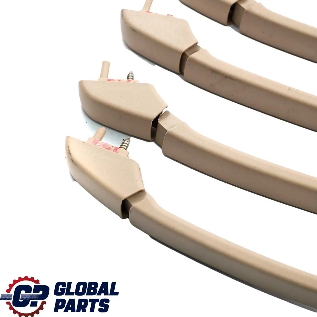 BMW E46 Roof Grab Handle ITS Headlining Front Rear Left Right N/O/S Set Beige - SKU 8231329-1 - Part number 8231329