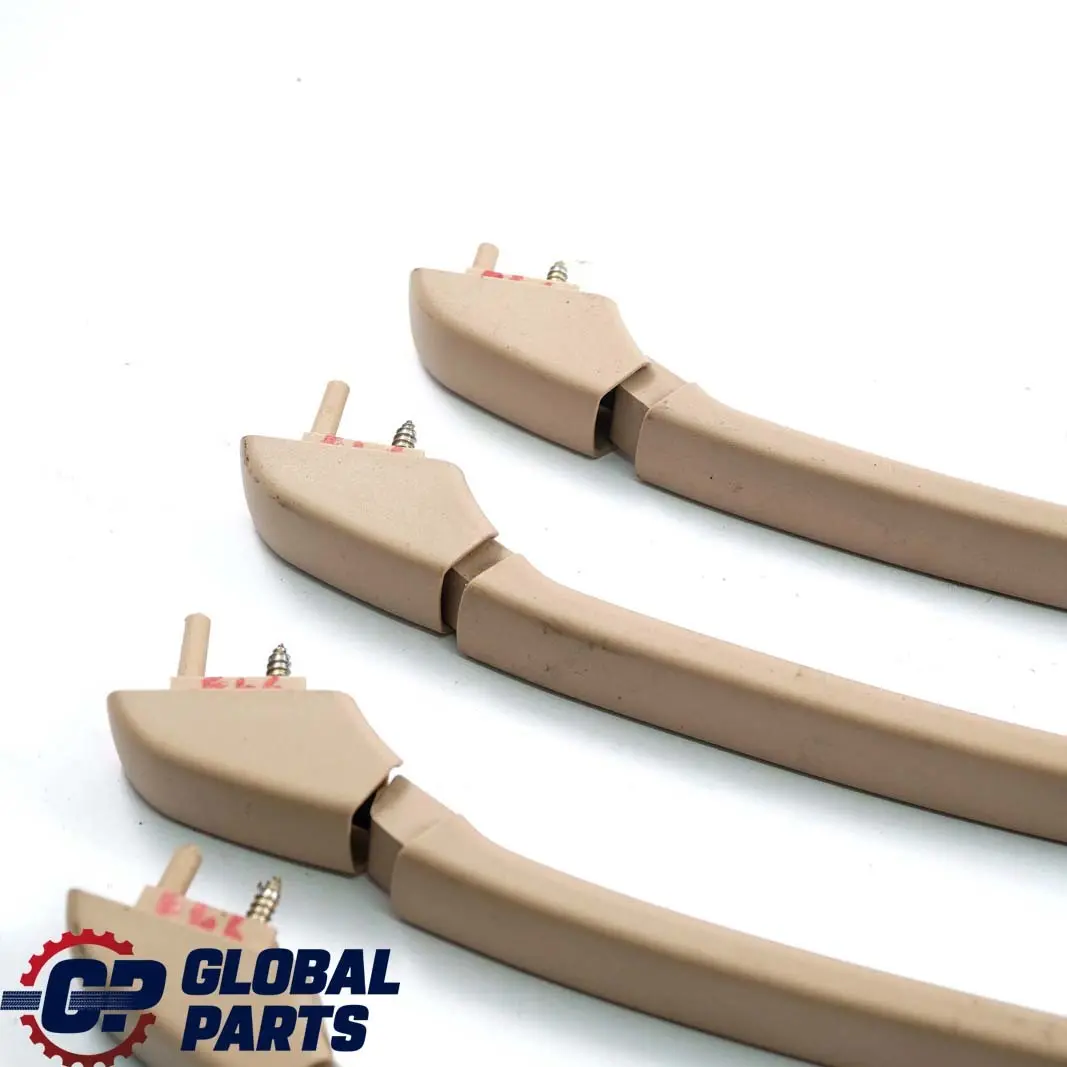 Roof Grab Handle ITS Headlining Front Rear Left Right N/O/S Set Beige to BMW E46 with Part number 8231329 BMW E46 Roof Grab Handle ITS Headlining Front Rear Left Right N/O/S Set Beige - SKU 8231329-1 - Part number 8231329