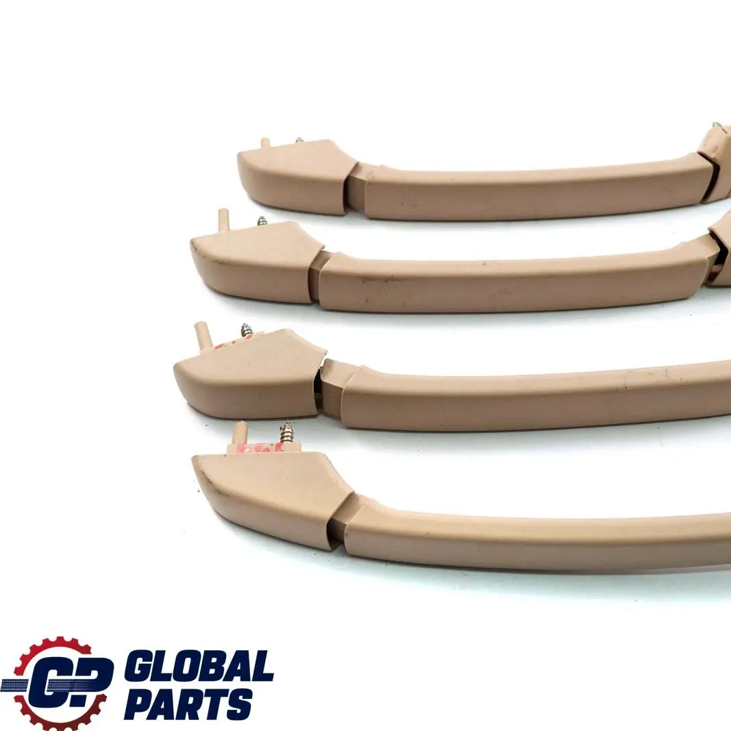 Maniglie Passeggero Tetto Anteriore SX Dx Sua Set Beige per BMW E46 con numero di parte 8231329 BMW E46 Maniglie Passeggero Tetto Anteriore SX Dx Sua Set Beige - SKU 8231329-1 - Numero di parte 8231329