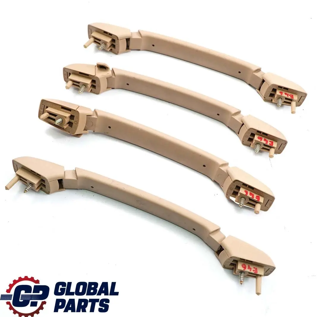 BMW E46 Maniglie Passeggero Tetto Anteriore SX Dx Sua Set Beige - SKU 8231329-1 - Numero di parte 8231329