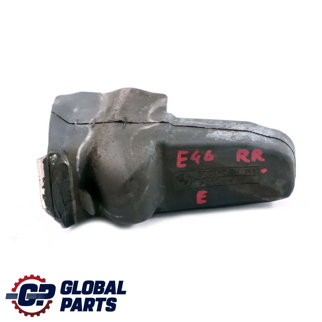 Puerta Trasera Derecha Checker Freno Correa Cubierta para BMW E46 con número de pieza 8231996 BMW E46 Puerta Trasera Derecha Checker Freno Correa Cubierta - SKU 8231996 - Número de pieza 8231996