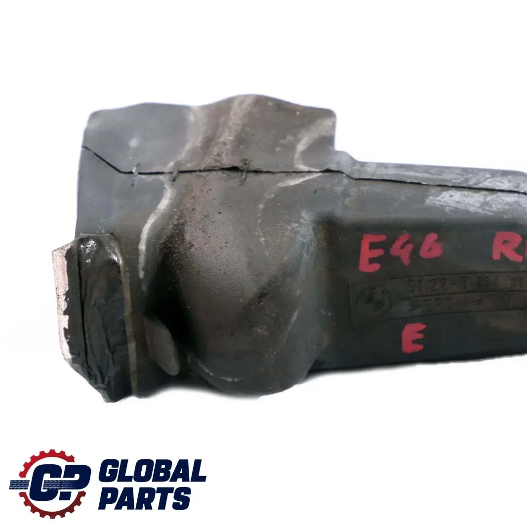 Puerta Trasera Derecha Checker Freno Correa Cubierta para BMW E46 con número de pieza 8231996 BMW E46 Puerta Trasera Derecha Checker Freno Correa Cubierta - SKU 8231996 - Número de pieza 8231996