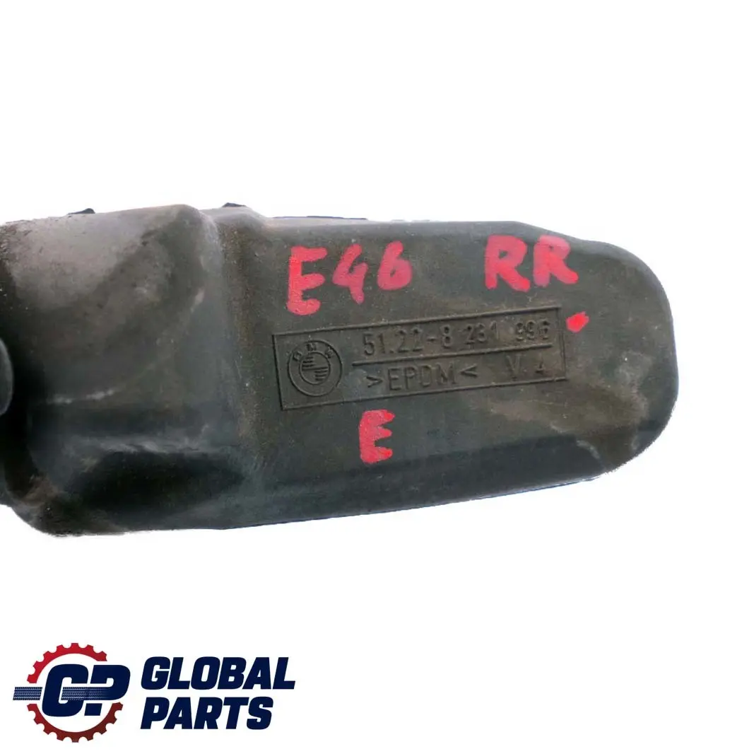 Hinten Rechts Tür Checker Stop Riemen Bremse Tülle Abdeckung 823199 für BMW 3 E46 mit Teilenummer 8231996 BMW 3 E46 Hinten Rechts Tür Checker Stop Riemen Bremse Tülle Abdeckung 823199 - SKU 8231996 - Teilenummer 8231996