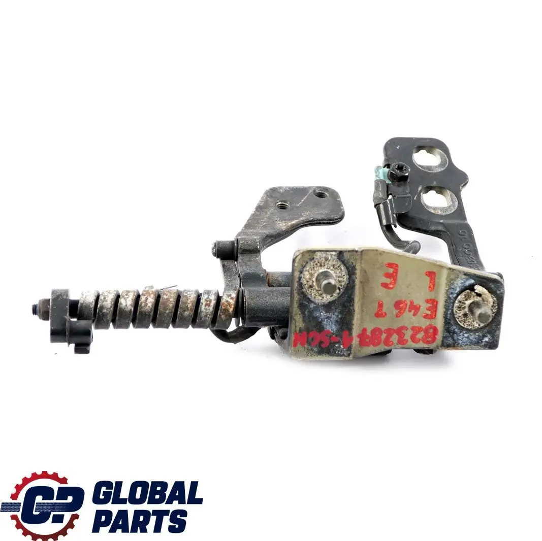 Left N/S Trunk Lid Hinge Schwarz 2 Black 668 to BMW 3 E46 Touring Rear with Part number 8232871 BMW 3 E46 Touring Rear Left N/S Trunk Lid Hinge Schwarz 2 Black 668 - SKU 8232871-SCH - Part number 8232871