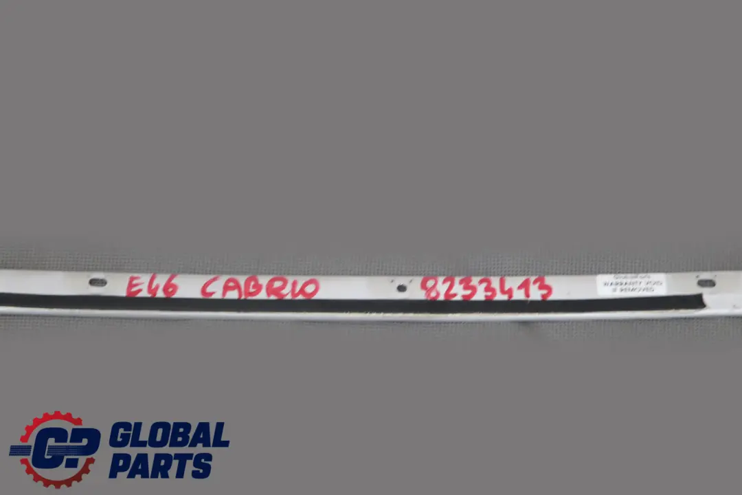 BMW 3 Series E46 Convertible Cabrio Upper Trim Moulding - SKU 8233413 - Part number 8233413