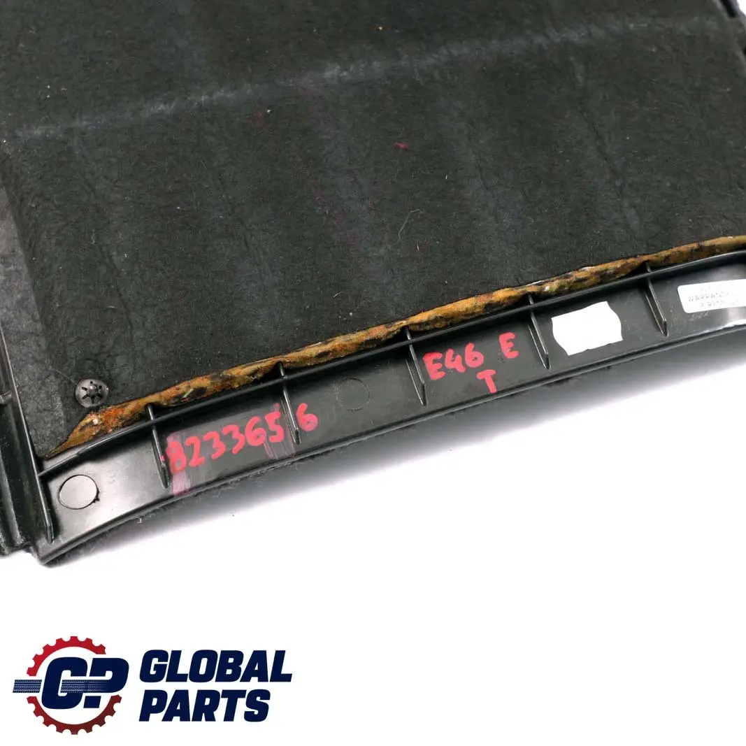 BMW E46 Touring Maletero Lateral Derecho Embellecedor Panel Antracita - SKU 8233656 - Número de pieza 8233656