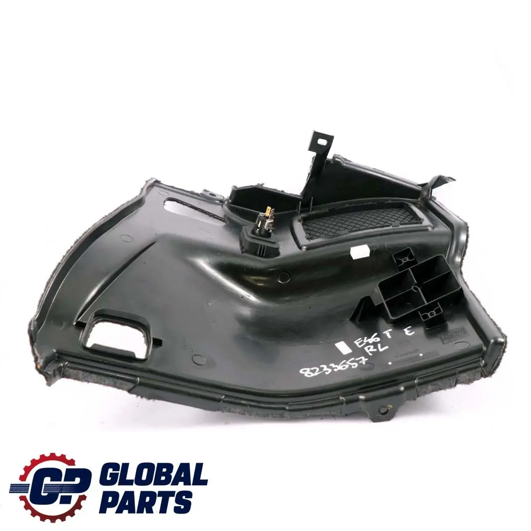BMW 3 E46 Touring Boot Trunk Lateral Left N/S Trim Panel Anthracite 8208373 - SKU 8233657 - Part number 8233657
