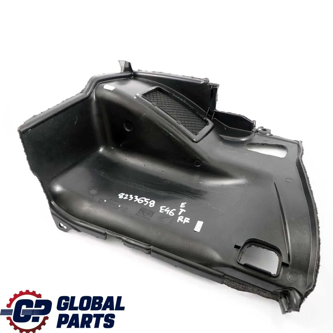 BMW E46 Touring Boot Trunk Lateral Right O/S Trim Panel Anthracite 8208374 - SKU 8233658 - Part number 8233658