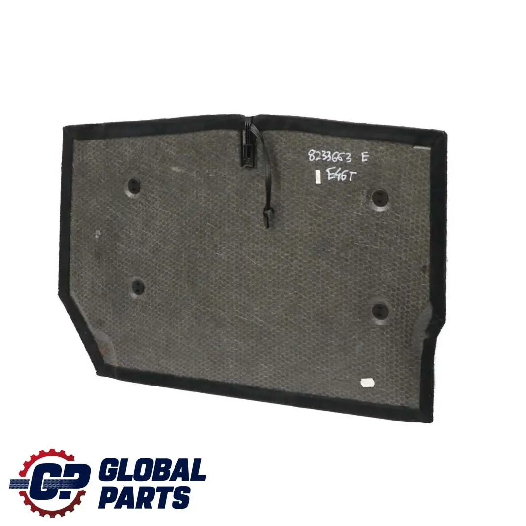 Boot Trunk Luggage Compartment Floor Panel Mat to BMW 3 E46 Touring with Part number 8233663 BMW 3 E46 Touring Boot Trunk Luggage Compartment Floor Panel Mat - SKU 8233663 - Part number 8233663