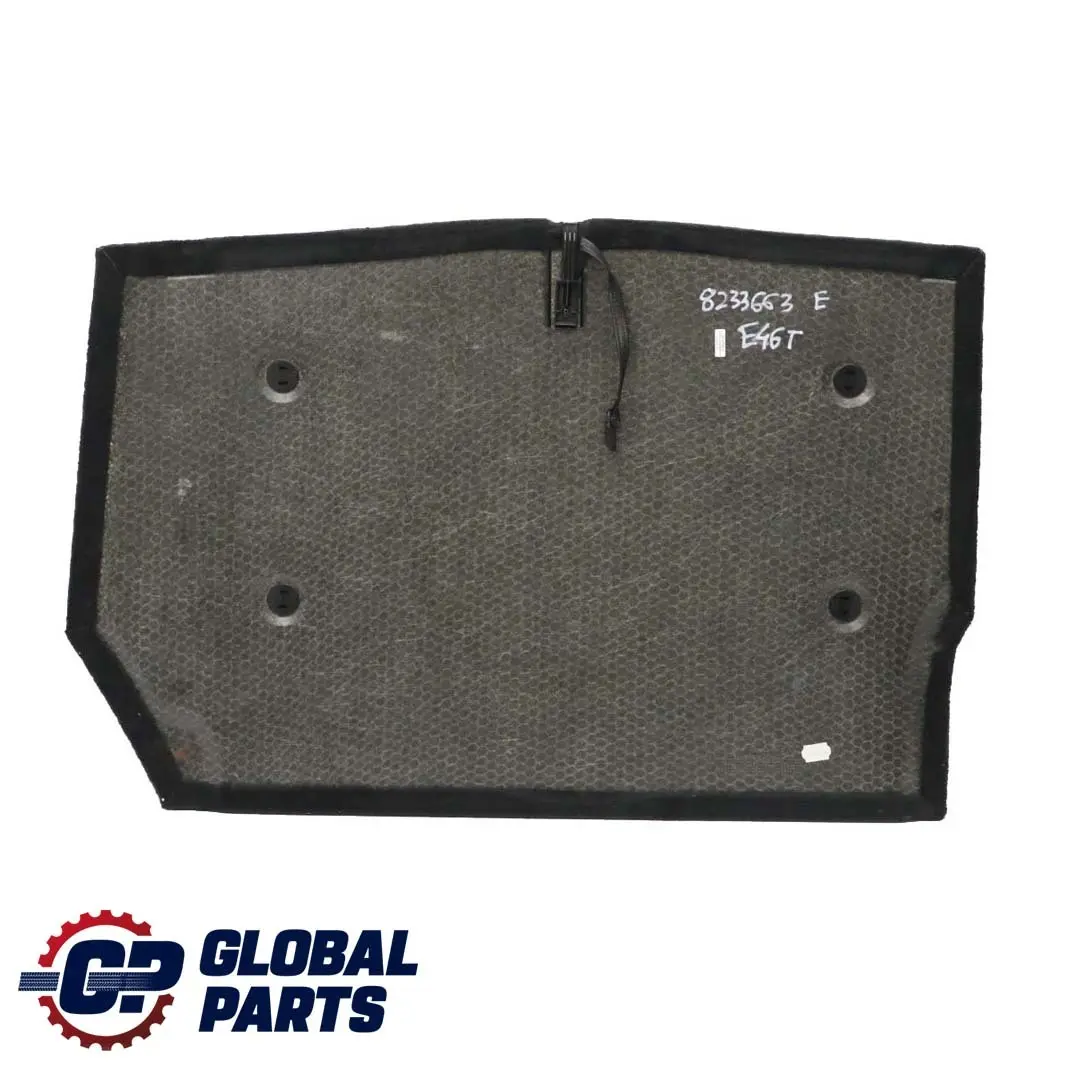 Boot Trunk Luggage Compartment Floor Panel Mat to BMW 3 E46 Touring with Part number 8233663 BMW 3 E46 Touring Boot Trunk Luggage Compartment Floor Panel Mat - SKU 8233663 - Part number 8233663