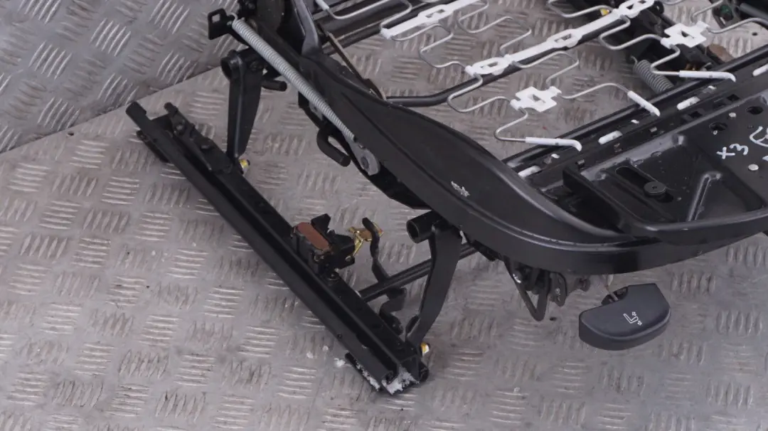 BMW X3 X5 Series E53 E83 1 Front Right O/S Sports Seat Backrest Frame Mechanism - SKU 8234341-1 - Part number 8234341