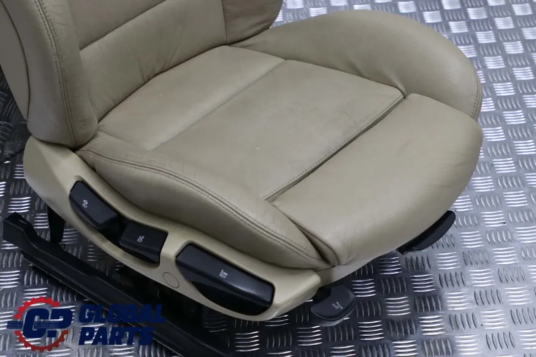 BMW E46 Limousine Kombi M Sportsitze Sitzheizung Vorne Rechts Sitz Leder Beige - SKU 8234948-2 - Teilenummer 8234948