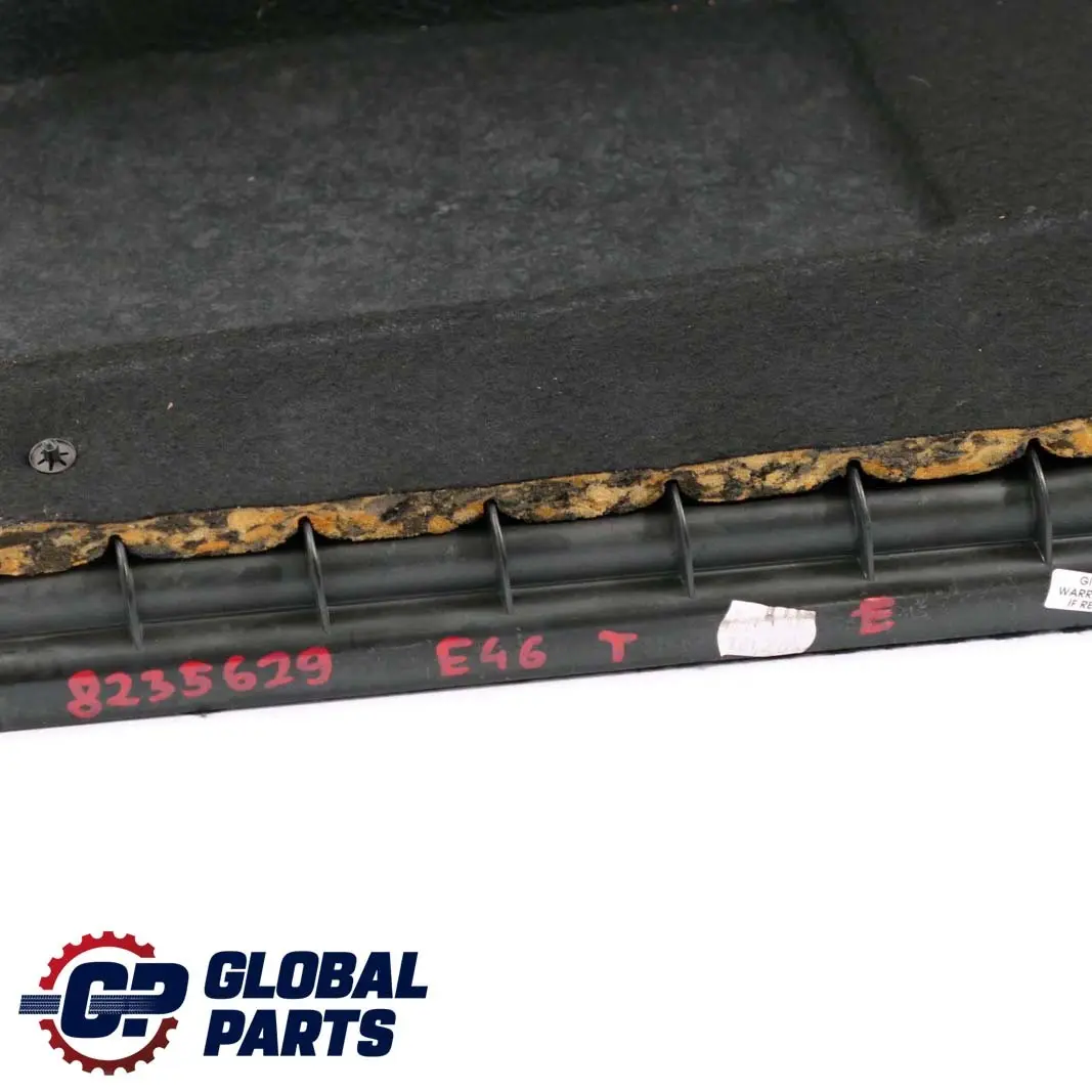 BMW 3 er E46 Kombi Touring Gepäckraum Links Abdeckung Anthrazit - SKU 8235629 - Teilenummer 8235629