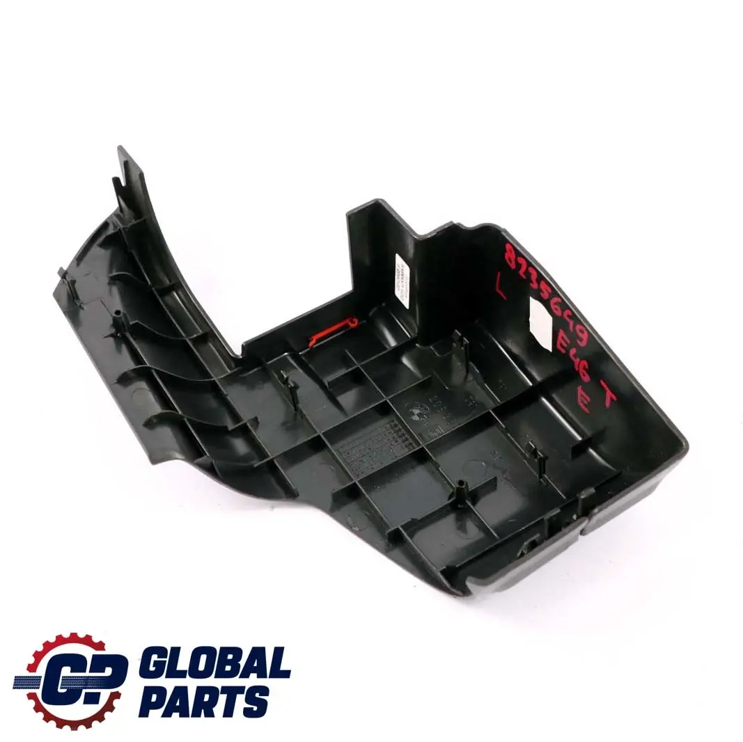 BMW 3 Series E46 Touring Covering Left N/S Rear Seat Belt Trim Black - SKU 8235649 - Part number 8208367