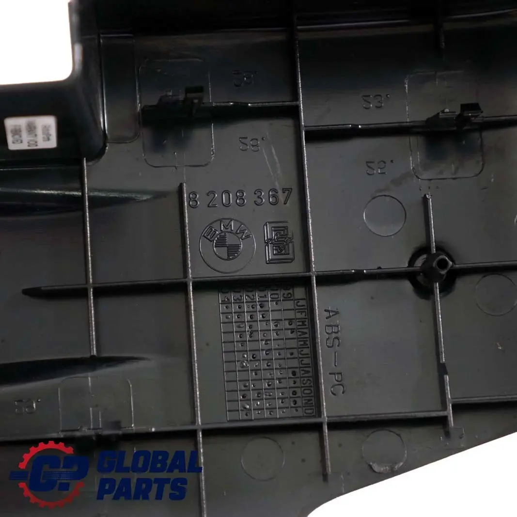 BMW 3 Series E46 Touring Covering Left N/S Rear Seat Belt Trim Black - SKU 8235649 - Part number 8208367