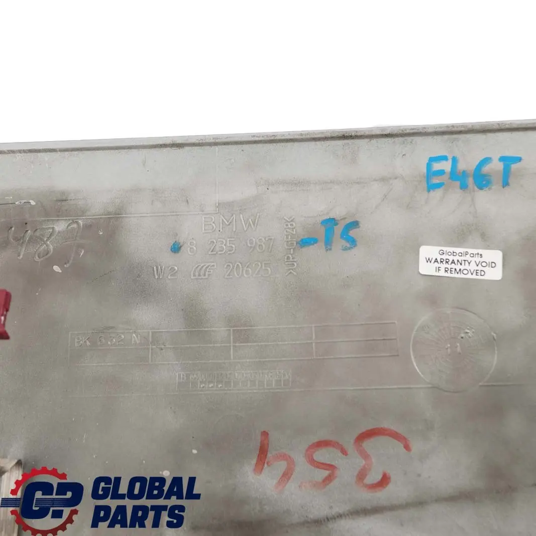 Aleron trasero Titansilber Plata metalizado 354 para BMW E46 Touring con número de pieza 8235987 BMW E46 Touring Aleron trasero Titansilber Plata metalizado 354 - SKU 8235987-TS - Número de pieza 8235987