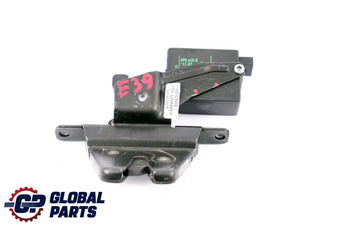 BMW E39 Tailgate Boot Trunk Lid Lock Latch Mechanism Rear - SKU 8236897 - Part number 8236897