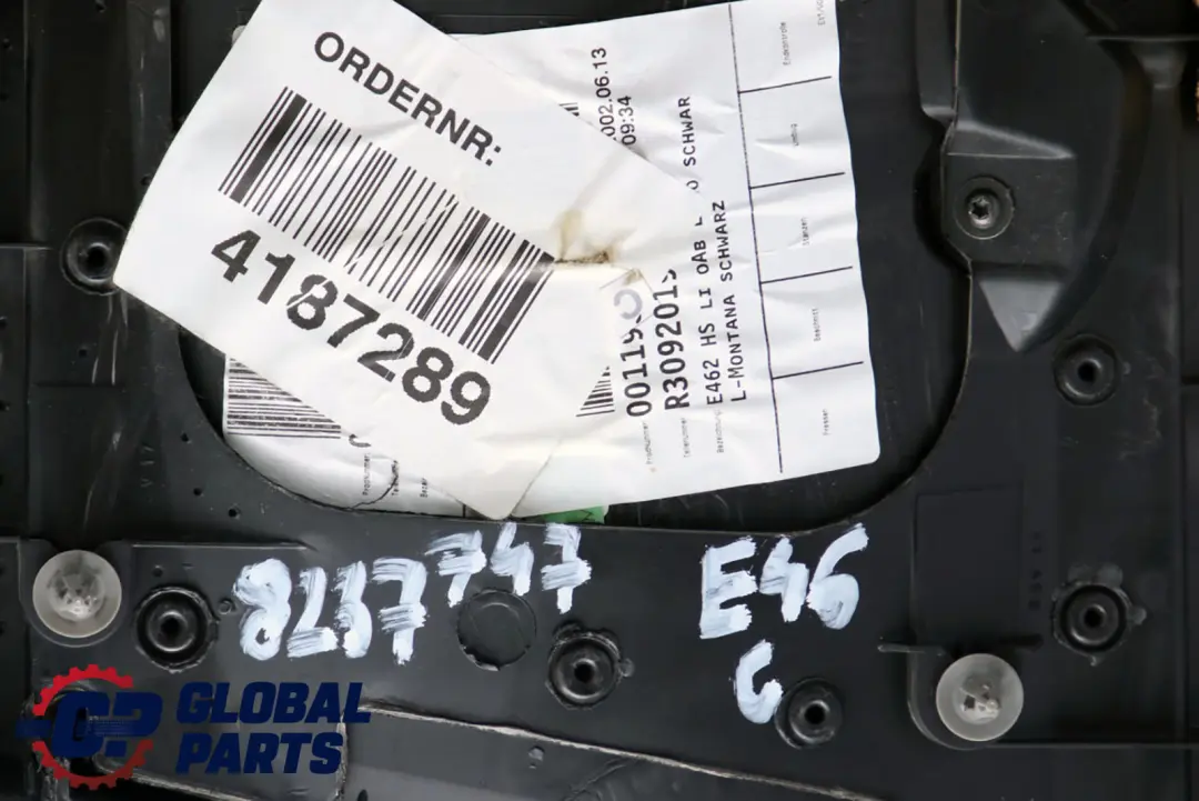 Hinten Links Seitenverkleidung Leder Montana Schwarz für BMW 3 E46 Coupe mit Teilenummer 8237747 BMW 3 E46 Coupe Hinten Links Seitenverkleidung Leder Montana Schwarz - SKU 8237747 - Teilenummer 8237747