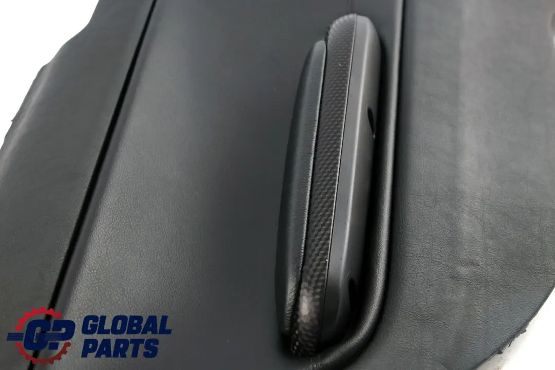 BMW 3 E46 Coupe Hinten Links Seitenverkleidung Leder Montana Schwarz - SKU 8237747 - Teilenummer 8237747