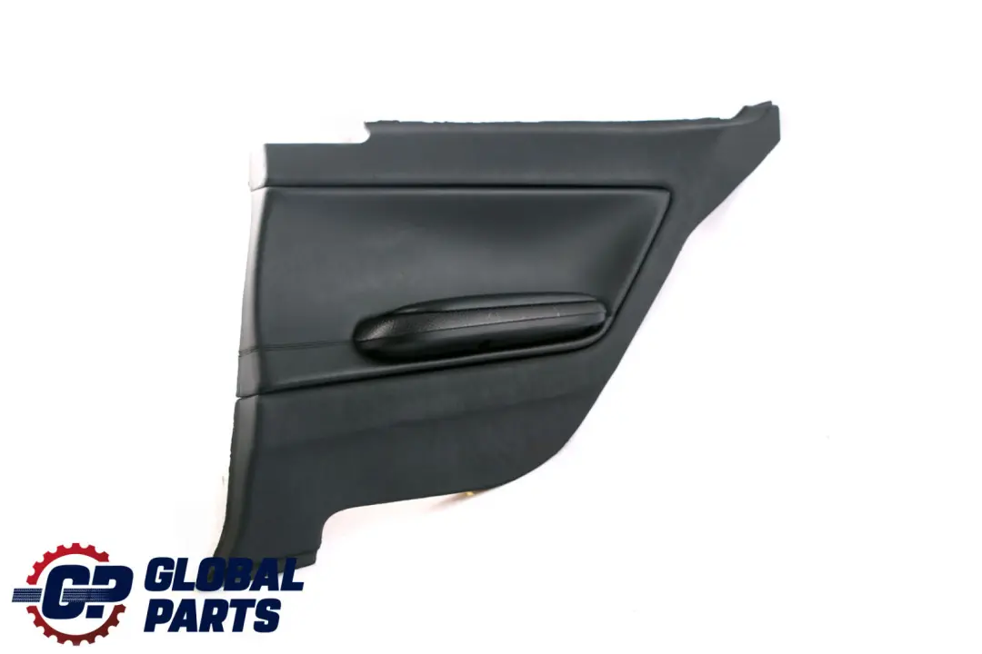 Right O/S Lateral Trim Panel Leather Montana to BMW 3 E46 Coupe Rear with Part number 8237748 BMW 3 E46 Coupe Rear Right O/S Lateral Trim Panel Leather Montana - SKU 8237748 - Part number 8237748