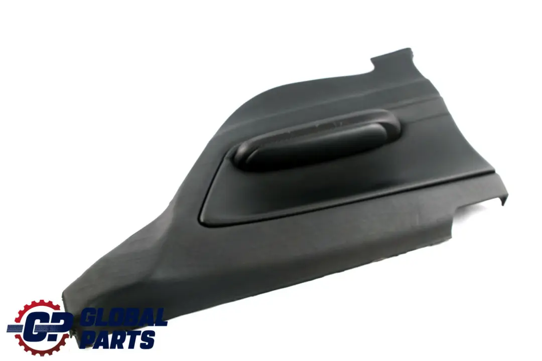 Right O/S Lateral Trim Panel Leather Montana to BMW 3 E46 Coupe Rear with Part number 8237748 BMW 3 E46 Coupe Rear Right O/S Lateral Trim Panel Leather Montana - SKU 8237748 - Part number 8237748