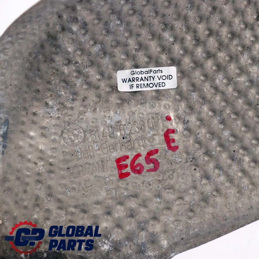 Isolation Thermique Transporteur Routier a Gauche pour BMW 7 E65 E66 à propos du numéro de pièce 8238071 BMW 7 E65 E66 Isolation Thermique Transporteur Routier a Gauche - SKU 8238071 - Numéro de pièce 8238071