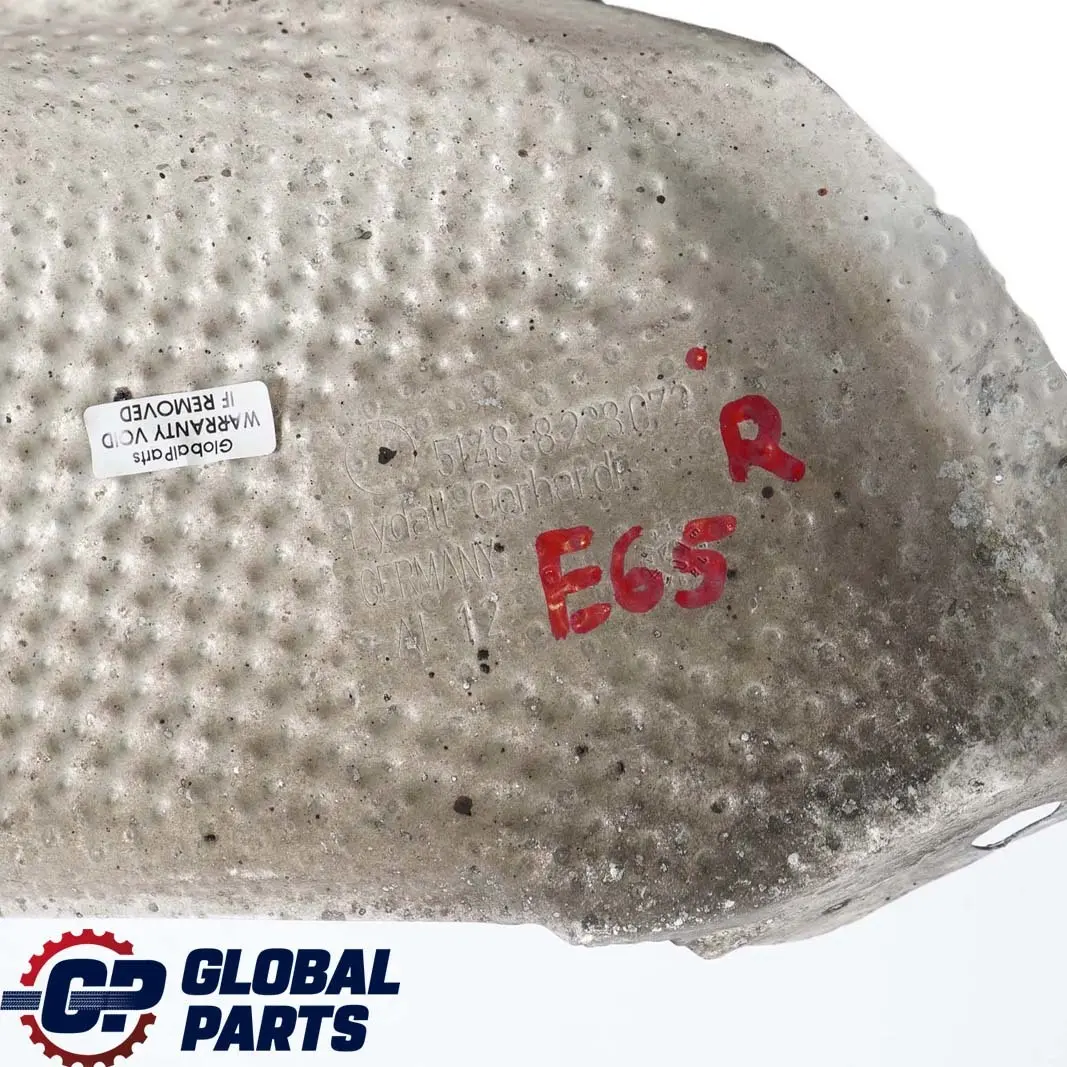 Heat Insulation Shield Engine Support Right O/S to BMW 7 Series E65 E66 with Part number 8238072 BMW 7 Series E65 E66 Heat Insulation Shield Engine Support Right O/S - SKU 8238072 - Part number 8238072