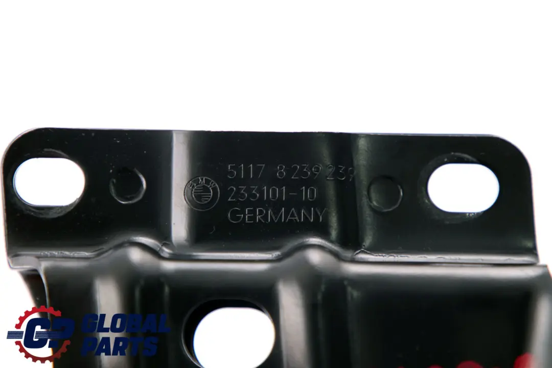 Folding Hardtop Roof Bracket Left N/S Hydraulic Cylinder to BMW 3 E46 Convertible with Part number 8239239 BMW 3 E46 Convertible Folding Hardtop Roof Bracket Left N/S Hydraulic Cylinder - SKU 8239239 - Part number 8239239