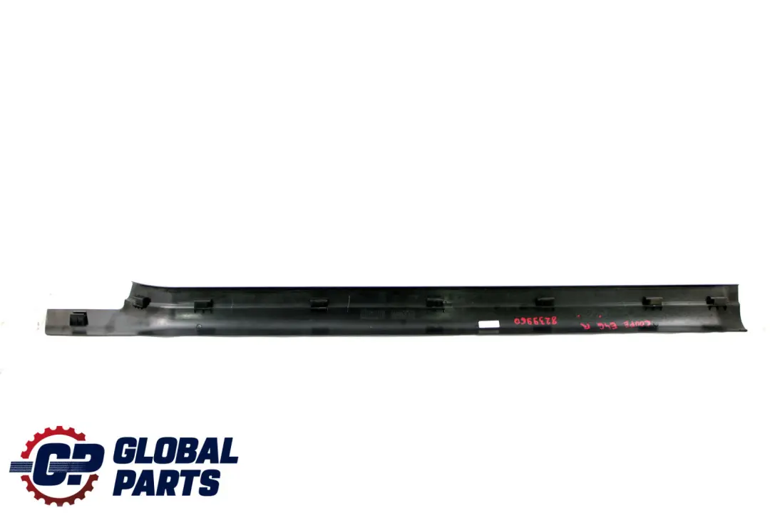 Coupé Cover Strip Entrance Interior Right Black O/S to BMW 3 Series E46 with Part number 8239960 BMW 3 Series E46 Coupé Cover Strip Entrance Interior Right Black O/S - SKU 8239960 - Part number 8239960