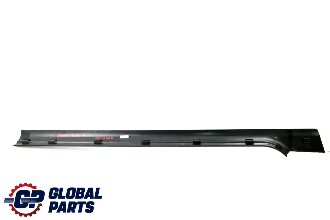 Coupé Cover Strip Entrance Interior Right Black O/S to BMW 3 Series E46 with Part number 8239960 BMW 3 Series E46 Coupé Cover Strip Entrance Interior Right Black O/S - SKU 8239960 - Part number 8239960