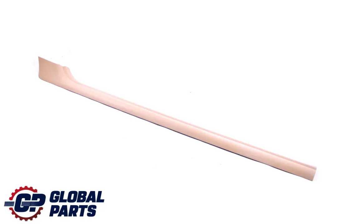 Front Left Entrance Cover Trim Strip N/S Hellbeige to BMW 3 Series E46 with Part number 8239969 BMW 3 Series E46 Front Left Entrance Cover Trim Strip N/S Hellbeige - SKU 8239969 - Part number 8239969