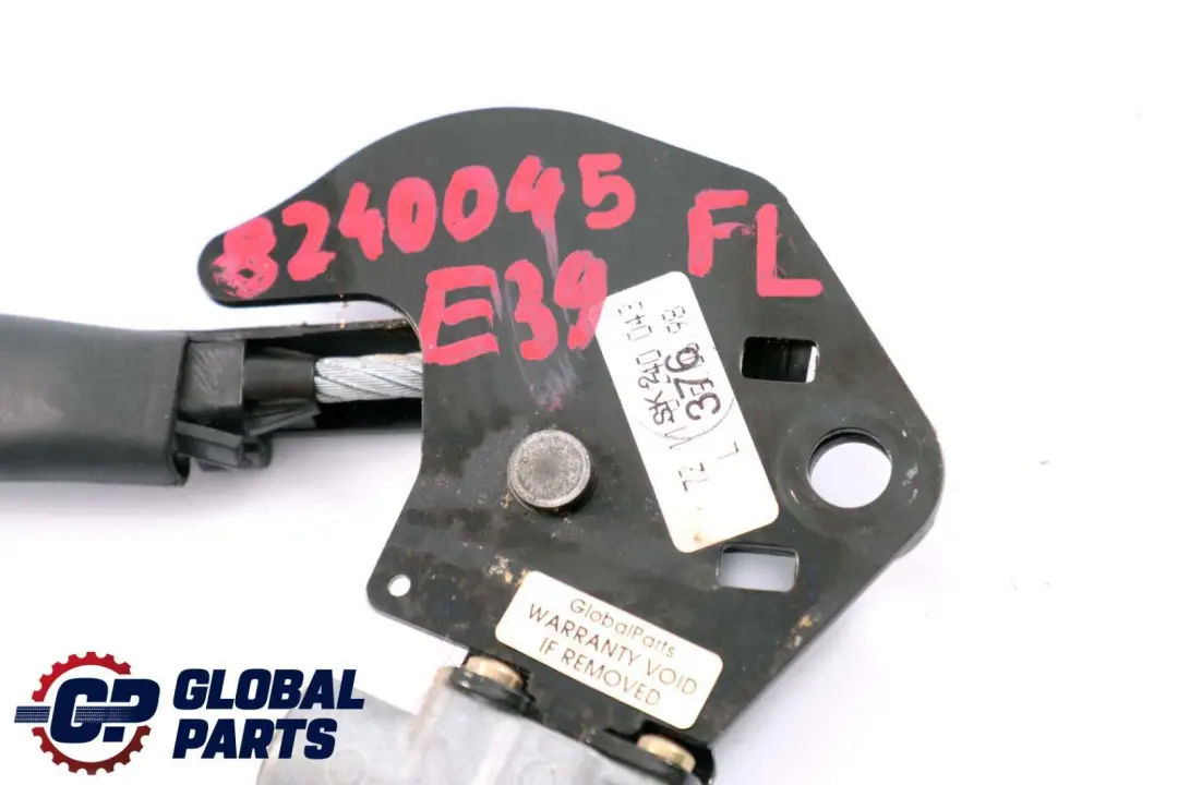 BMW E38 E39 Hebilla Del Cinturón De Seguridad Con Tensor Izquierdo 8240043 - SKU 8240045 - Número de pieza 8240045