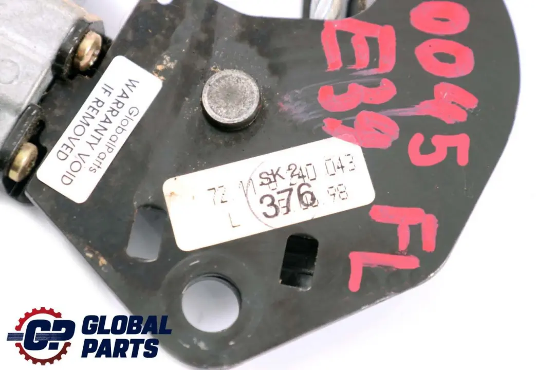 Fibbia cintura di sicurezza con tenditore sinistra 8240043 per BMW E38 E39 con numero di parte 8240045 BMW E38 E39 Fibbia cintura di sicurezza con tenditore sinistra 8240043 - SKU 8240045 - Numero di parte 8240045