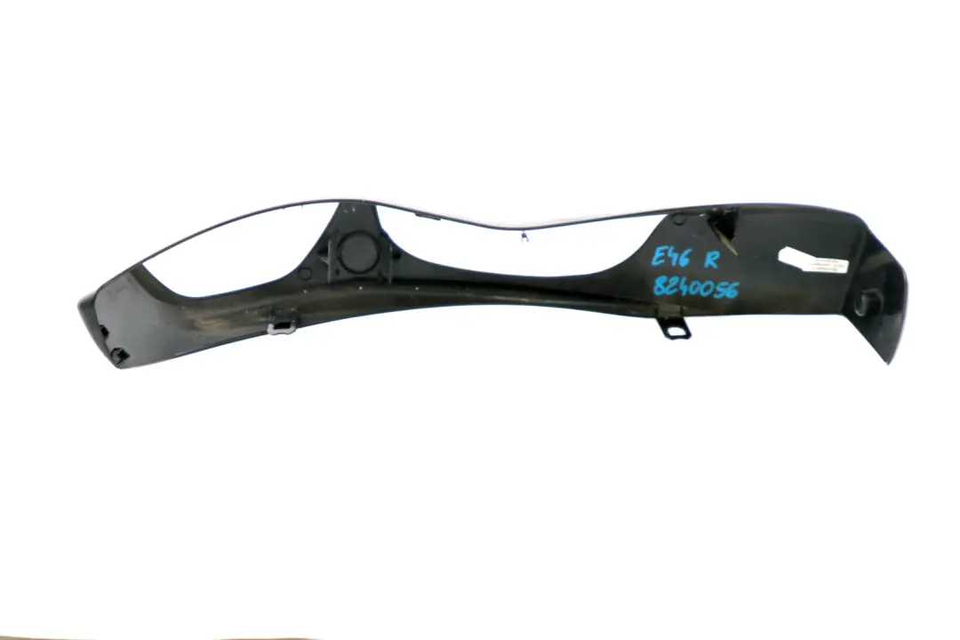 Front Seat Trim Covering Outer Right O/S Black 8099274 8099266 to BMW 3 Series E46 with Part number 8240056 BMW 3 Series E46 Front Seat Trim Covering Outer Right O/S Black 8099274 8099266 - SKU 8240056 - Part number 8240056