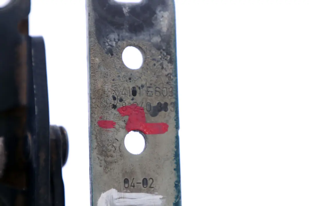 Left N/S Engine Hood Hinge Orientblau Blue to BMW 7 Series E65 E66 E67 with Part number 8240333 BMW 7 Series E65 E66 E67 Left N/S Engine Hood Hinge Orientblau Blue - SKU 8240333-2 - Part number 8240333