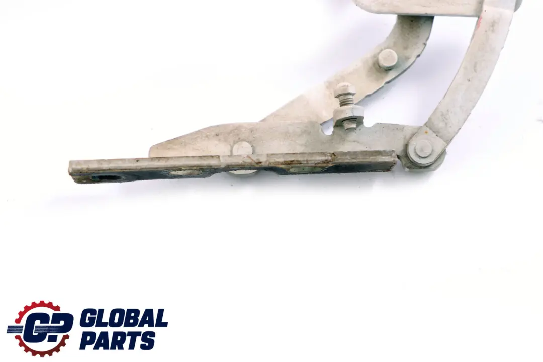 Left N/S Engine Hood Hinge Alpinweiss 3 - 300 to BMW 7 Series E65 E66 E67 with Part number 7210671 BMW 7 Series E65 E66 E67 Left N/S Engine Hood Hinge Alpinweiss 3 - 300 - SKU 8240333-AW - Part number 7210671