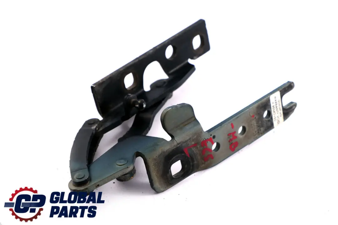 Left N/S Engine Hood Hinge Monacoblau Metallic to BMW 7 Series E65 E66 E67 with Part number 8240333 BMW 7 Series E65 E66 E67 Left N/S Engine Hood Hinge Monacoblau Metallic - SKU 8240333-MB - Part number 8240333